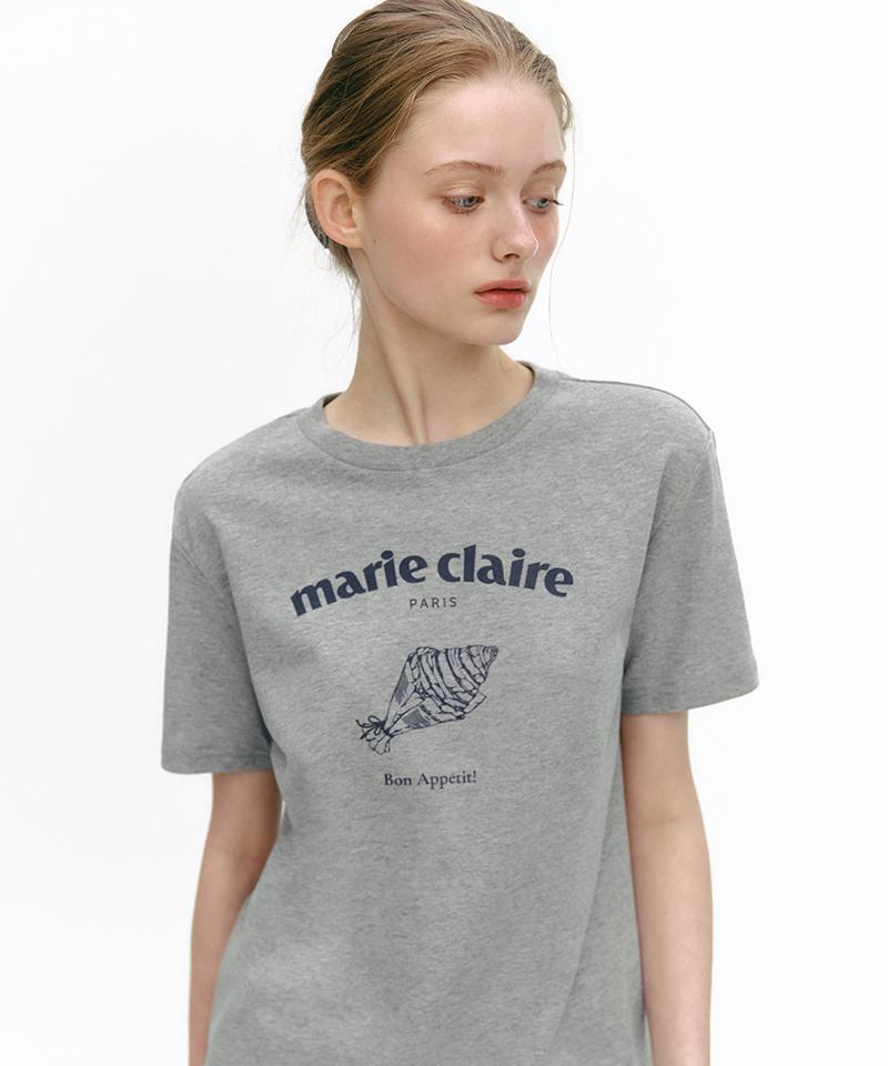 MARIE CLAIRE Paris Croissant Short Sleeve T-Shirt (Mafbts23Mmg)