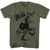 The Black Crowes Винтажная Футболка с Логотипом Crowes Военно-зеленая Музыкальная Футболка Унисекс