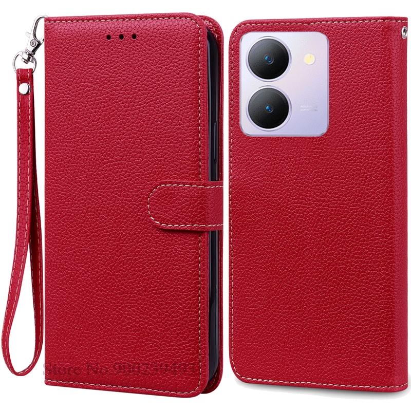 Для Vivo Y27S чехол кожаный кошелек раскладной телефон чехол для Vivo Y27 5G чехол для Vivo Y27 5G чехол Coque Funda Vivo Y27s телефон чехол