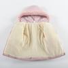 Girls Padded Winter Jackets Children Thickened Down Coats  New Hooded Cotton Clothing Kids Fashion Fur Collar Parkas