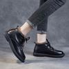 Soft-soled Soft Leather Martin Boots for Women's Spring and Autumn New Versatile, Thin and Comfortable Single Shoes, Velvet Short Boots