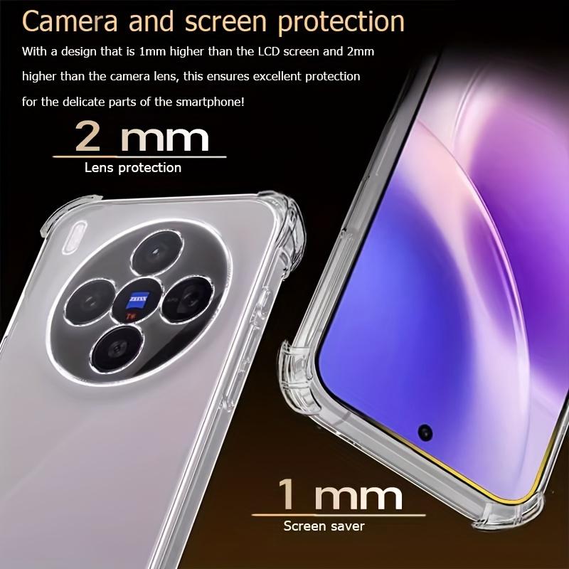 EUCAGR Прозрачный чехол для телефона для Vivo X300 Pro X300 Ultra Мягкая силиконовая задняя крышка для Vivo X300S Прозрачный ударопрочный чехол с подушками безопасности