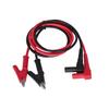 20A  Alligator Clip to Banana Plug Test Cable Lead Connector Dual Probe 4mm Crocodile Clip For Multimeter Measure Tool