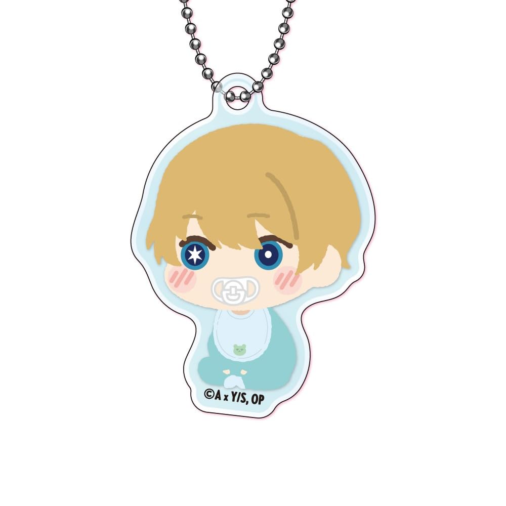 Xebec [Oshi no Ko] Fluffy Acrylic Keychain 1 Box Approx. W47 x H63mm Made of Acrylic and Metal