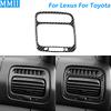 Для Lexus LX470 Для Toyota Land Cruiser 1998-2002 Панель-накладка на воздуховод пассажирской стороны из углеродного волокна Накладка Аксессуары для автомобиля Наклейка
