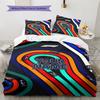 F1 Gear Custom Name Pattern Bedding Quilt Set Quilt Cover Pillowcase Home Birthday Gift(1 * duvet cover + 2 * pillowcase, without core)