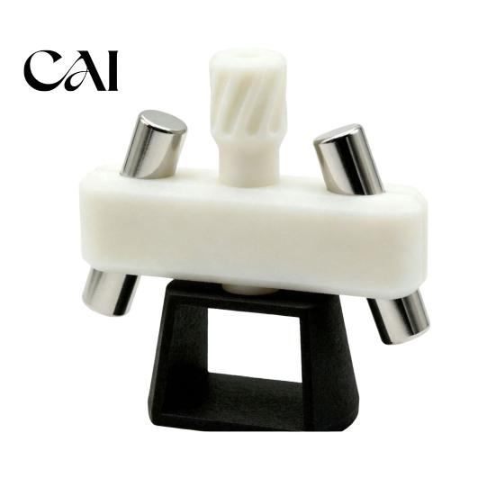 Professional Manicure Auxiliary Holder Cat Eye Magnet Tool, Adjustable Nail Stand, Multi Directional Wide Art Tool Base for Salon And Home DIY
