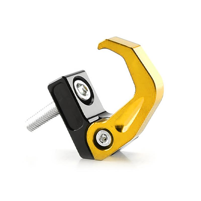 Складной крючок из алюминиевого сплава для руля, крючок, держатель шлема, хранение багажа, модифицированные аксессуары для мотоцикла