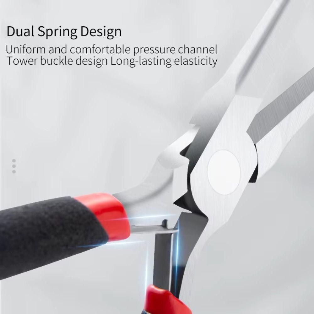 Clamping Long Nose Plier Precision Nail Pliers Multifunction Jewelry Pliers Repair Tools
