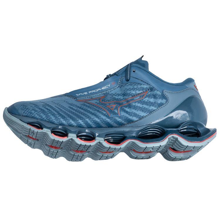 Mizuno Кроссовки для бега с амортизацией Prophecy 12 Мужские Кроссовки Синие J1GC230003