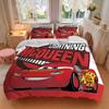 3Pcs Mcqueen Bedding Sets For All Sizes New 3D Printed Bed Cover Comforter Duvet Cover Pillowcase Bedroom Decoration