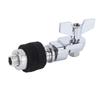 Хай-хэт клэмп с регулируемой высотой, надежная фиксация, сплавной зажим, клэмп для джазового барабана, перкуссионный инструмент
