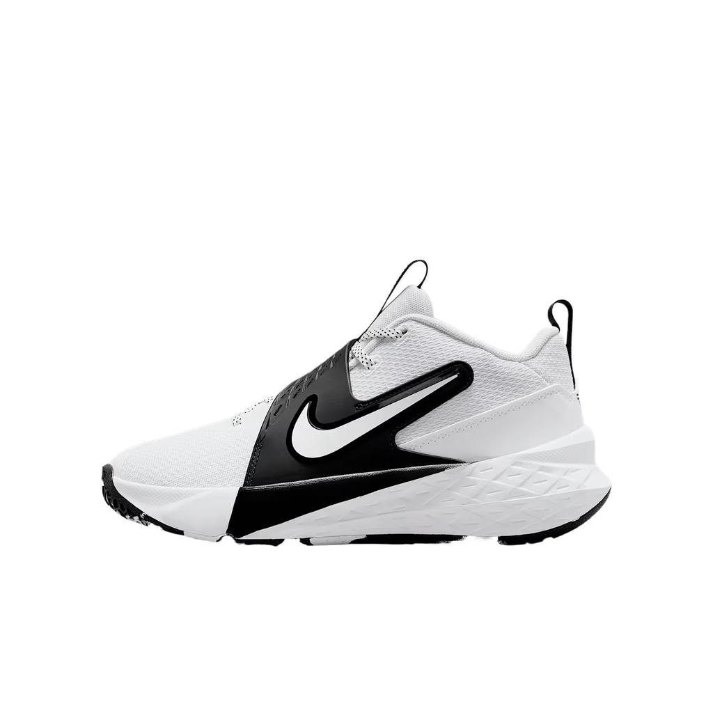 Nike Team Hustle D 12 White Black (GS)