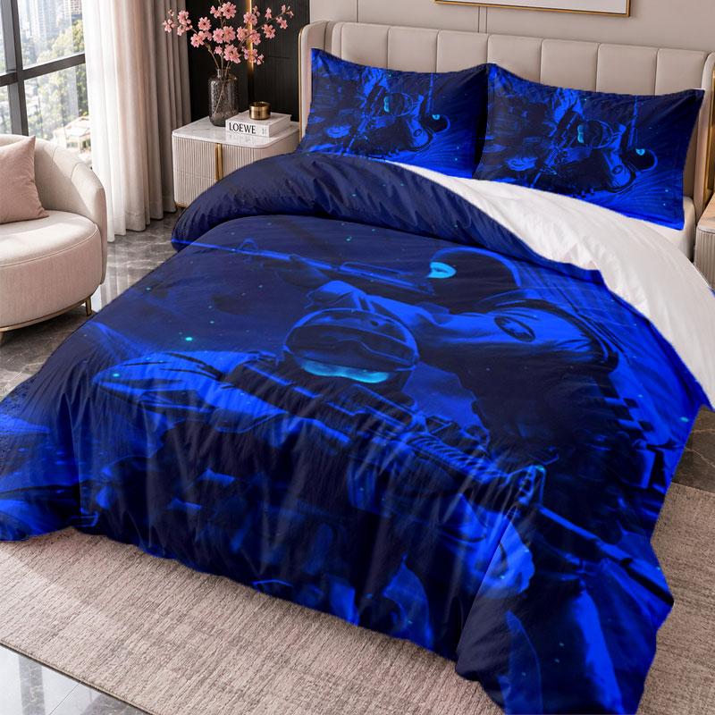Csgo 3Pcs Bedding Set Duvet Cover With Two Pillowcases For Bedroom Home Decoration