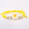 Boho Polymer Clay Braid Rope Bracelet Beads Bohemian Beach Jewelry Flower Bracelet  Jewelry Gifts