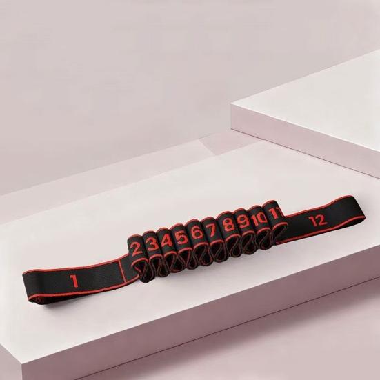 Ремень для йоги и растяжки с петлей для стопы и голени, мужской, женский, домашний, лента-растяжитель 39733, петля, тренировка, упражнения, физический