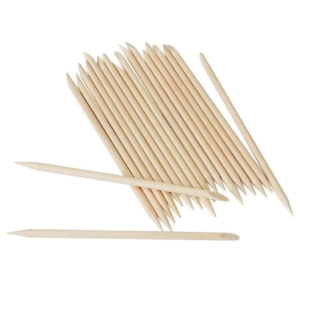 100pcs Pack Dual-ended Nail Art Tool Rhinestones Decoration Nail Dotting Tool Manicure Tools