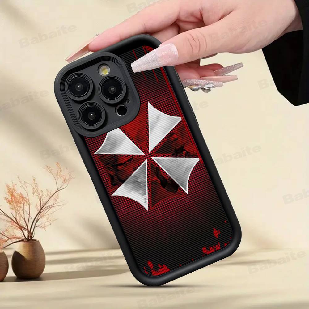 Чехол для телефона с игрой R-Resident Evil для IPhone 17 16 15 14 13 12 11 Air Plus Pro Max Мягкая задняя крышка