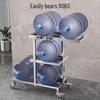Dequ Zairen Stainless Steel Hotel Housekeeping Janitorial Cart