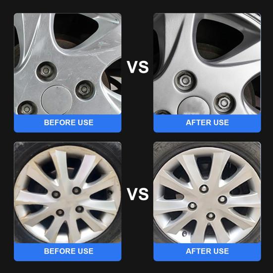 Глянцевая черная ручка для подкраски дисков, быстросохнущая, простая в использовании, компактная, портативная, многоразовая ручка для ремонта автомобильных колес