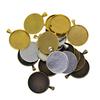 20x Antique Blank Round Bezel Tray Base 30mm Cabochon Pendant Jewelry Craft
