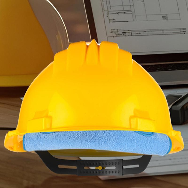 Helmets Sweat Pads Washable Hard Hat Liner Quickly Absorbs Sweat Terry Cloth Snap-On Sweatband Liner With Good Sweat Absorb