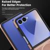 Чехол Samsung Z Flip7FE с магнитной подставкой Crystal Shield, защищенный от падений