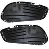 Mercedes-Benz W205 C200 Front Bumper Grille Fog Light Frames (2058854123, 2058854023)