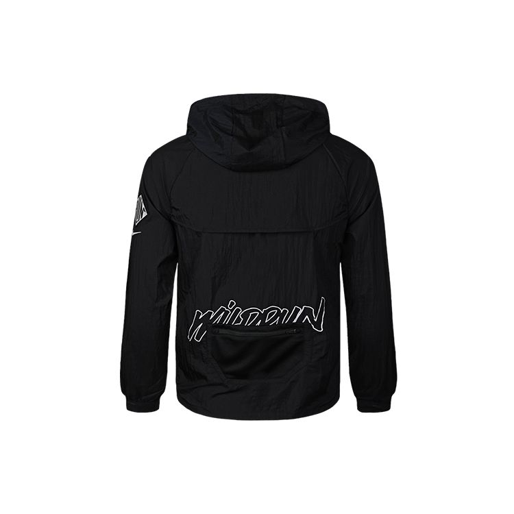 Nike Мужская ветровка Windrunner Wild Run для бега Черная CU5739-010