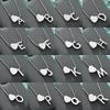 Stainless Steel 26 Letter Pendant Love Necklace Female Whole Body Titanium Steel Snake Chain Premium Sense Clavicle Chain Tide