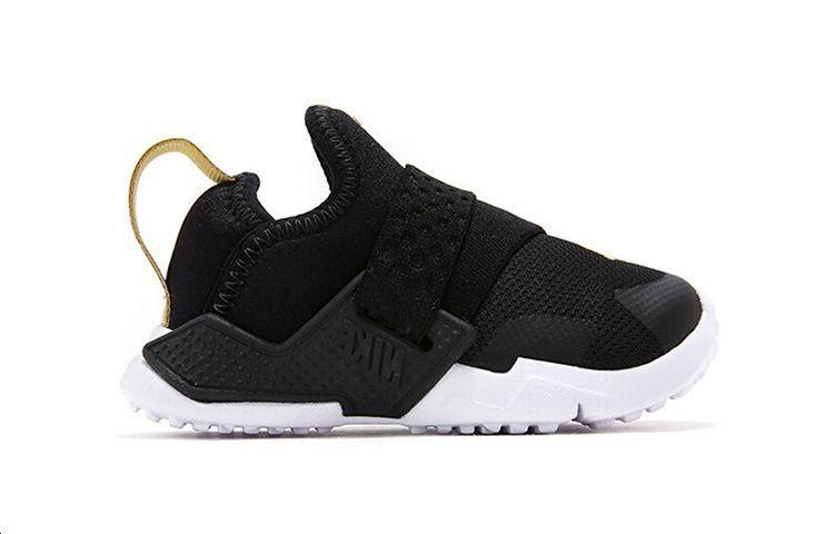 Nike Huarache Extreme Нескользящие, Износостойкие, Термостойкие Низкие Беговые Кроссовки Черный Младенец И Малыш AH7827-007
