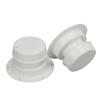 2PCS RV Plumbing Vent Caps Prevent Leaks Camper Roof Sewer Vent Cover Caps for Trailer 1 to 2‑3 8 Inch Pipes White