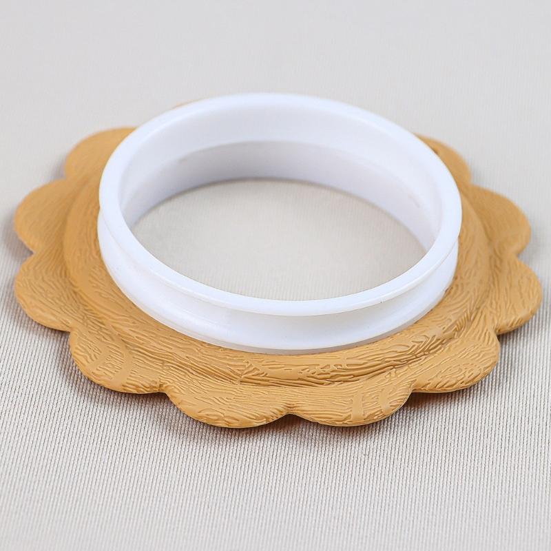 3 Pcs Embroidery Hoop Crosses Stitching Hoop Embroidery Circle Rings Round Wreath Embroidery Frame for Sewing Needlework