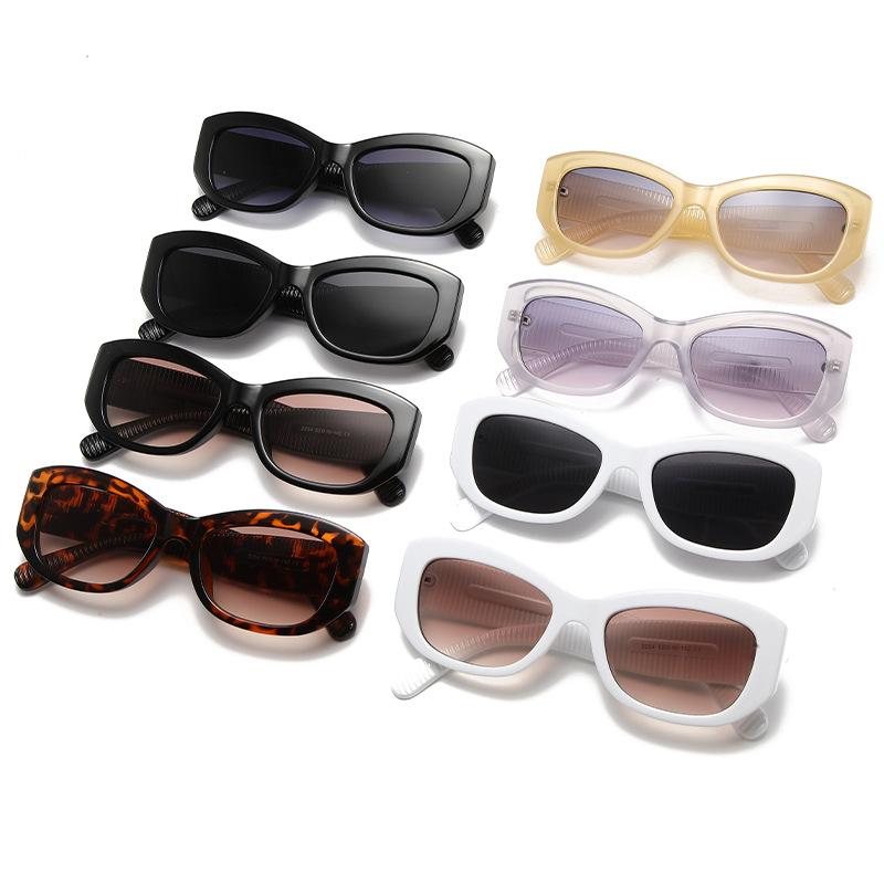 Тенденция новых онлайн-солнцезащитных очков «кошачий глаз» от знаменитостей в Интернете. Женские солнцезащитные очки Tide с анти-ультрафиолетовым ароматом. Тонкие модные очки.