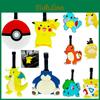 XL Мультяшные Бирки для Багажа Pokemon из Высококачественной Мягкой Резины ПВХ