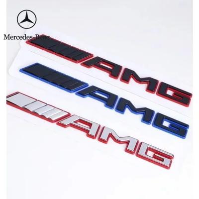 C200 E300 2026 Горячий Новый Цвет 3D ABS Наклейка с Буквами AMG на Задний Багажник Автомобиля Для Mercedes Benz AMG A B C E G CLA C63S E53 GT SLK