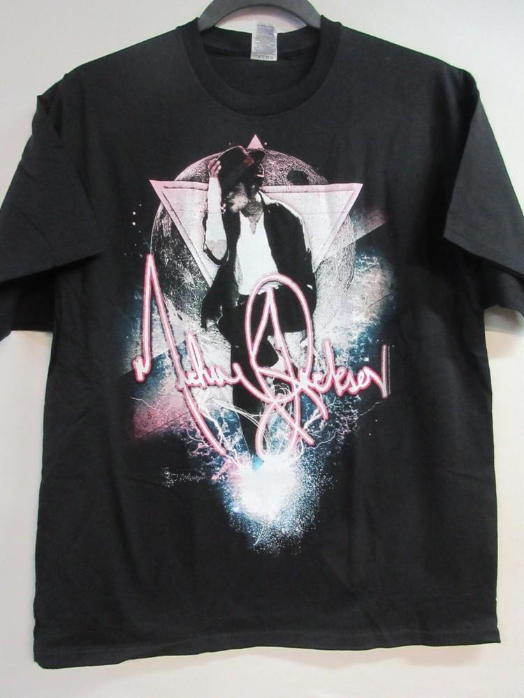 ОФИЦИАЛЬНАЯ МУЗЫКАЛЬНАЯ ФУТБОЛКА UNISEX MICHAEL JACKSON MOONWALK BAND КОНЦЕРТНАЯ EXTRA LARGE