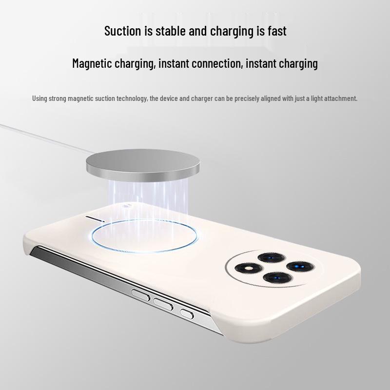 Совместимый с OnePlus Ace 5, этот защитный чехол с ощущением кожи, магнитный, матовый, ударопрочный, однотонный, защищающий от отпечатков пальцев, обеспечивает бесшовную защиту.