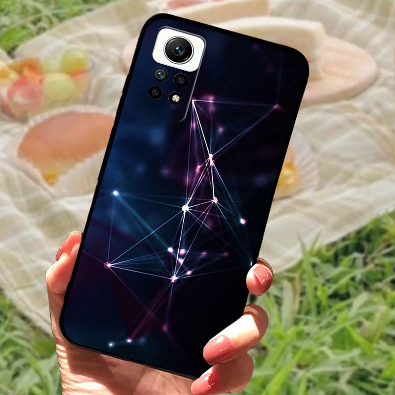 Чехол для Redmi Note 12 Pro 4G, силиконовый, мягкий, мраморный, черный бампер, Funda Coque, для Xiaomi Redmi Note 12 Pro, защитный чехол для телефона