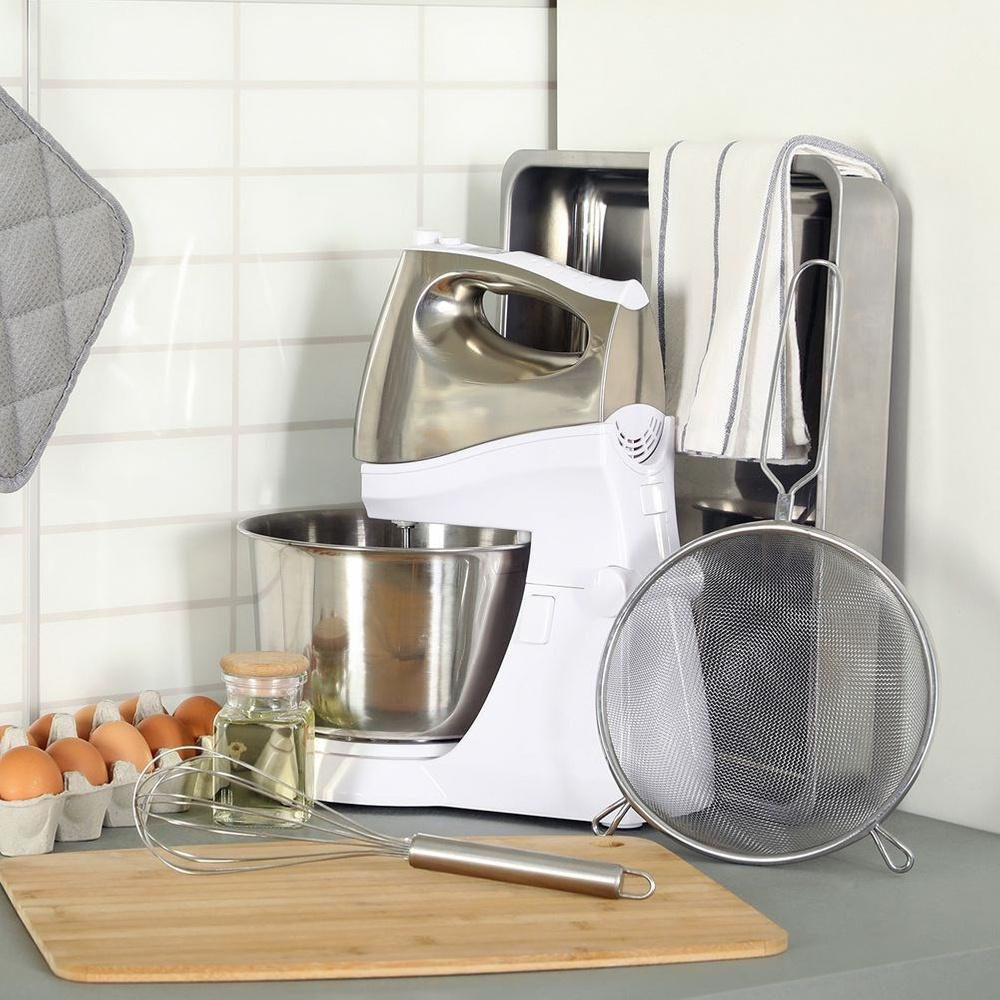 Steel kitchen strainer 16 cm