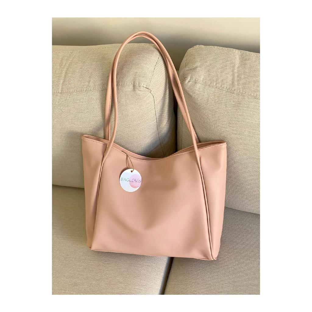 Large Size Soft Leather Women's Bag