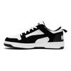 Puma Rebound Layup Lo Sd Кожаные Удобные Кроссовки с Низким Верхом Унисекс кроссовки Черный Белый 370539-01