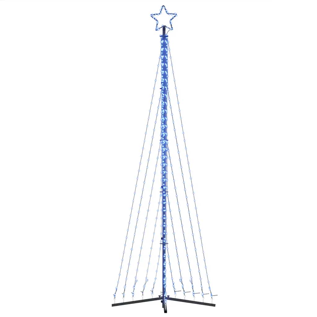 LED Christmas Tree 495 LEDs Blue 300.5 cm