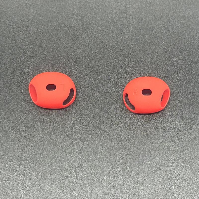 1 пара силиконовых амбушюр для кейса Airpods 4, защитные накладки для беспроводных наушников, амбушюры