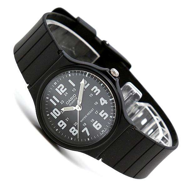 Casio MQ-71-1BDF Аналоговые часы с черным полимерным ремешком для мужчин / Классические часы, Оригинальные Casio
