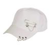 New European and American hip-hop style metal chain baseball cap, male and female couples street trendy brand personalized sunshade cap
