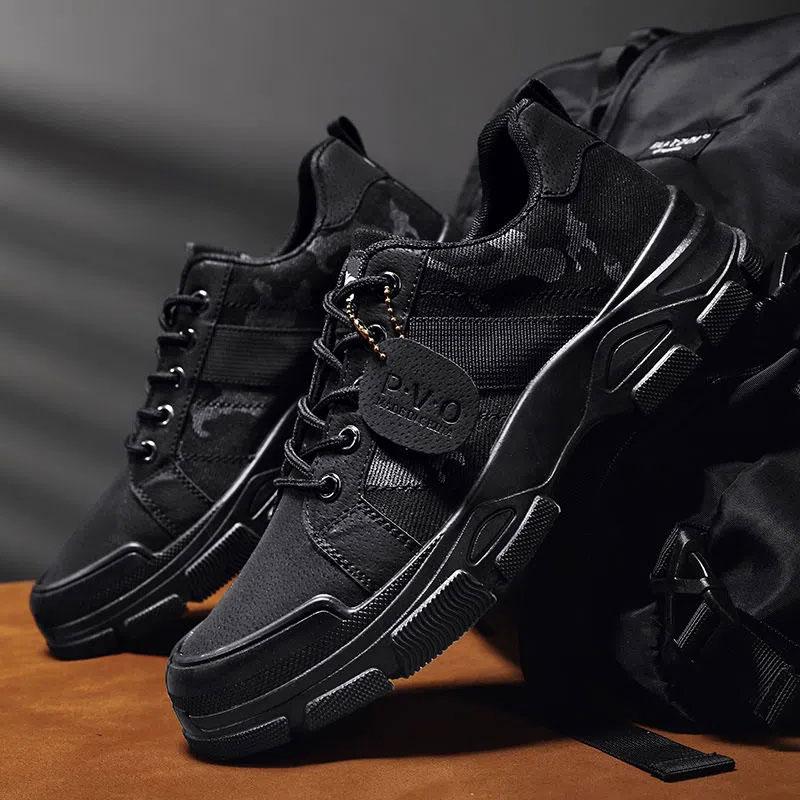 Мужская обувь Весна Корейская версия Универсальная повседневная парусиновая обувь Дышащая обувь Tide Спортивная обувь для активного отдыха