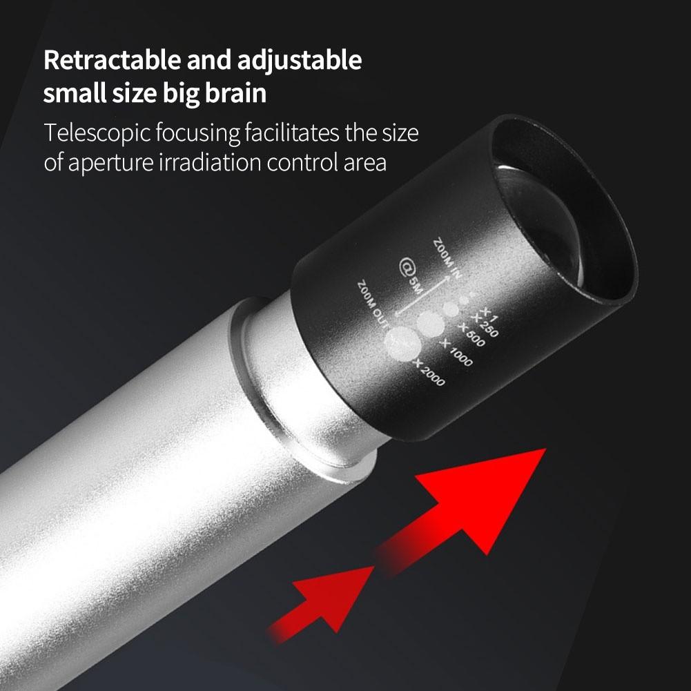 Mini Portable Infrared Therapy Lamp Red Light Physiotherapy Flashlight Machine Muscle Relax Pain Relief Health Care Tool