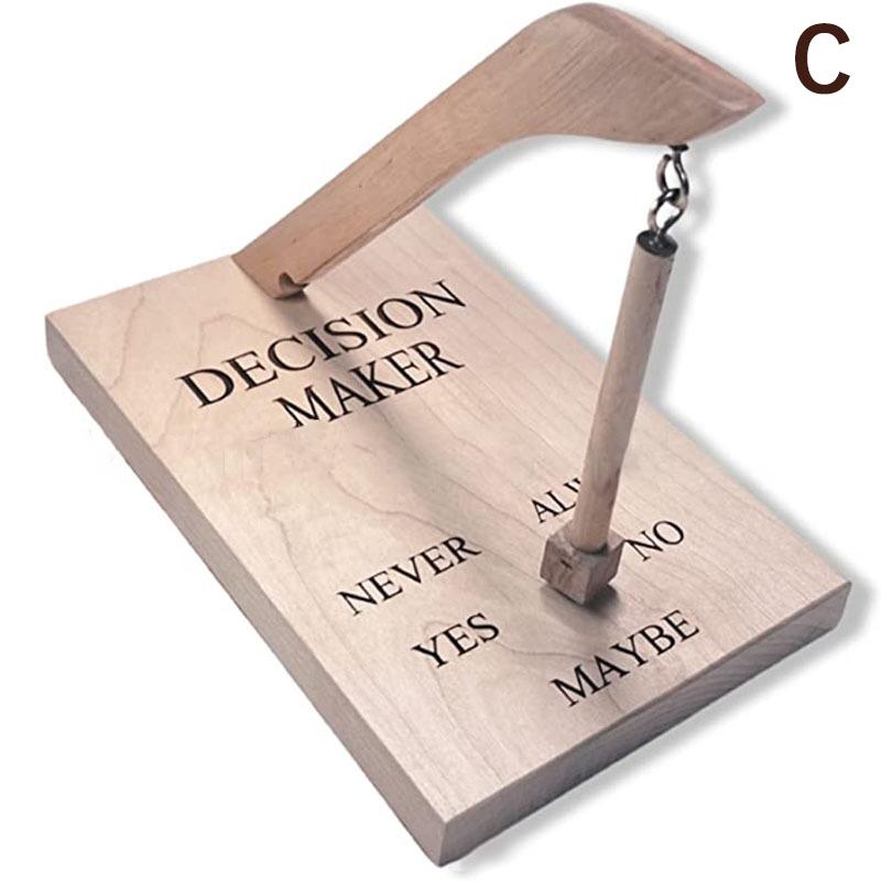 Волшебный новый прибор для принятия решений, магнитный маятник, деревянный прибор для принятия решений, милый и уникальный исполнительный забавный домашний офисный стол, украшение