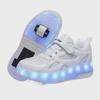 Colorful Luminous Wheel Shoes: Rechargeable Cross-Border Walking & Running Shoes